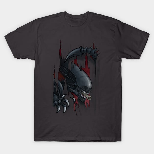 Heeere's Xeno! T-Shirt by Kaleigh